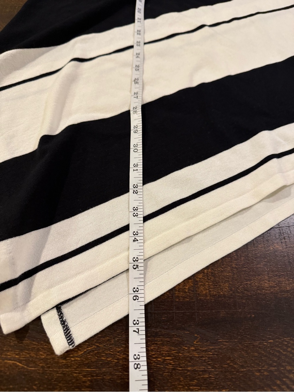Alfani 2X Black White Asymmetrical Tunic Sweater Colorblock Knit Top - Picture 7 of 10